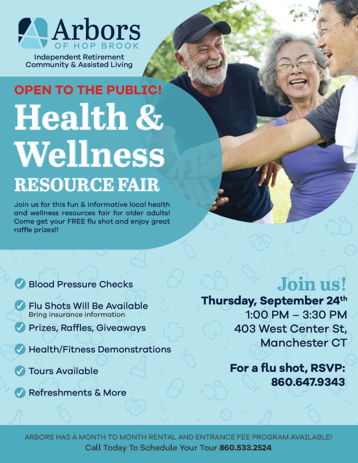 Health & Wellness Resource Fair event flyer