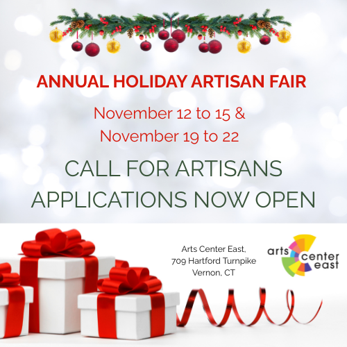 Annual Holiday Artisan Fair event flyer