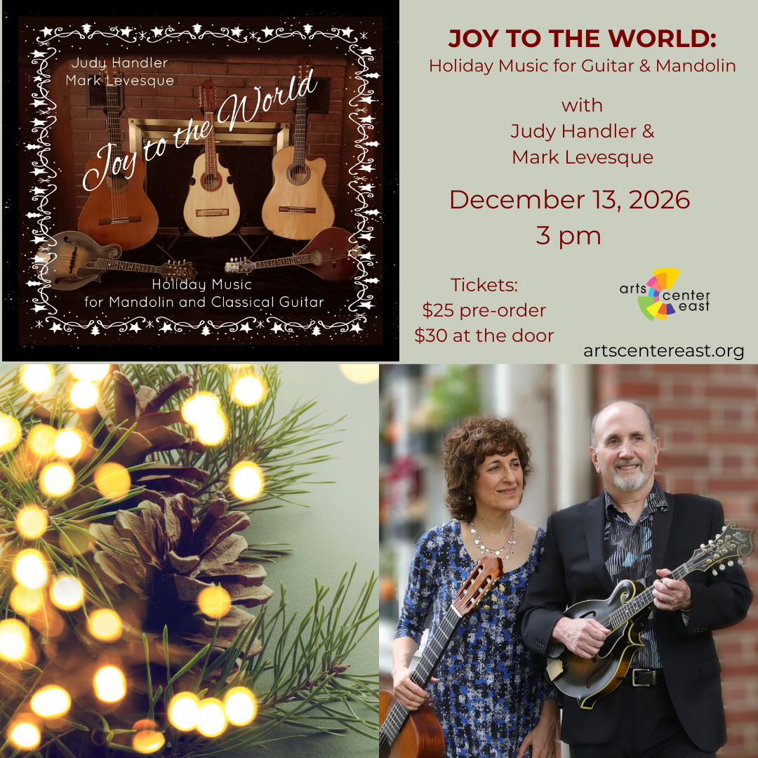 Joy to the World: Holiday Music for Guitar & Mandolin event flyer