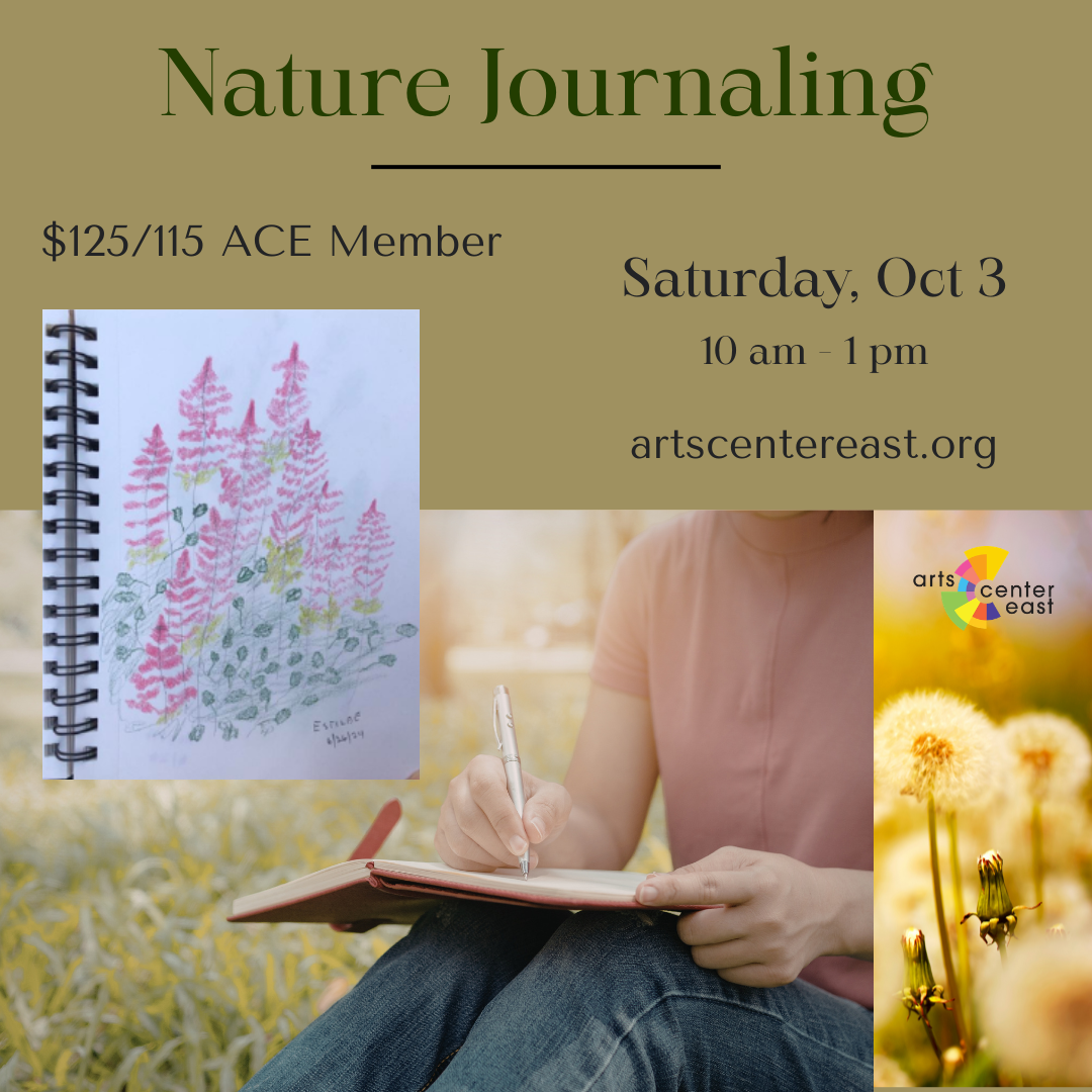 Nature Journaling event flyer