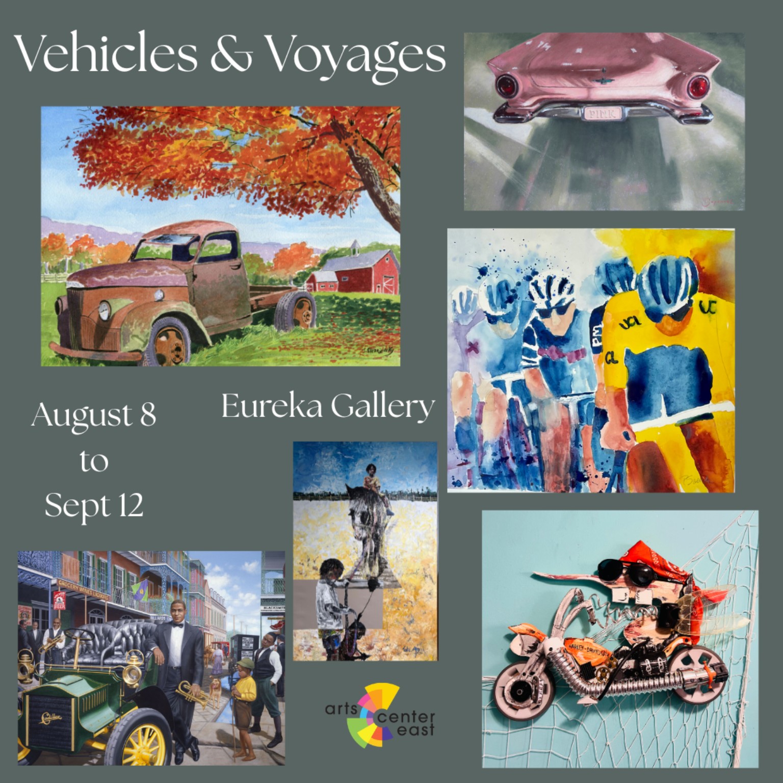 Vehicles & Voyages event flyer