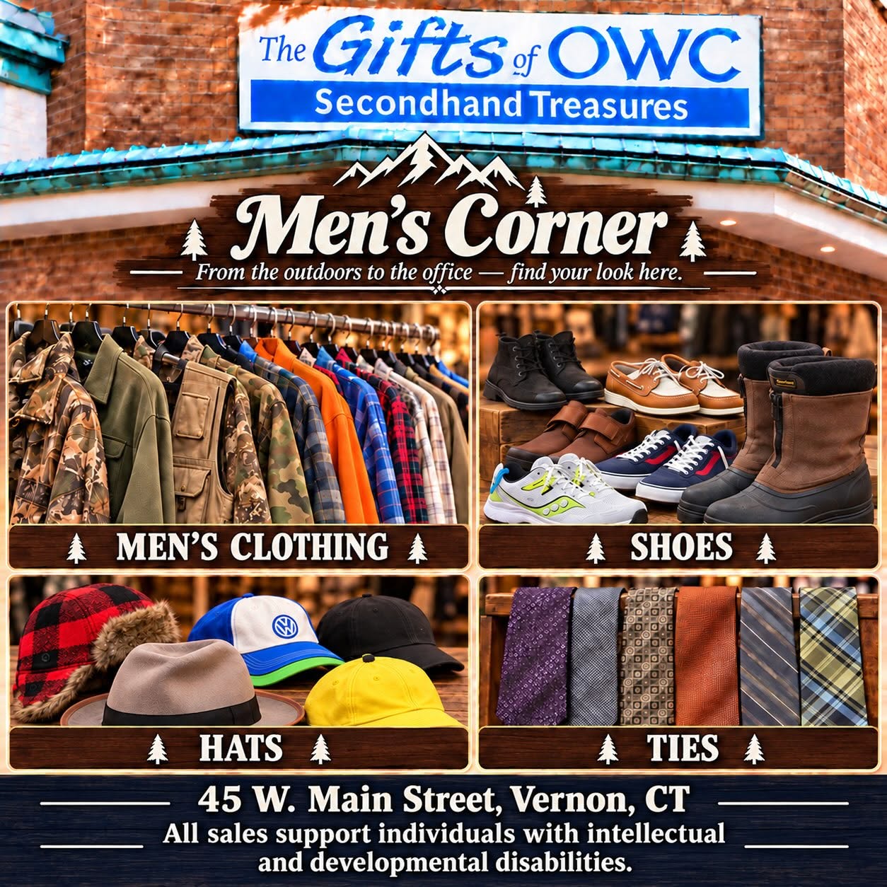 The Gifts of OWC Secondhand Treasures flyer