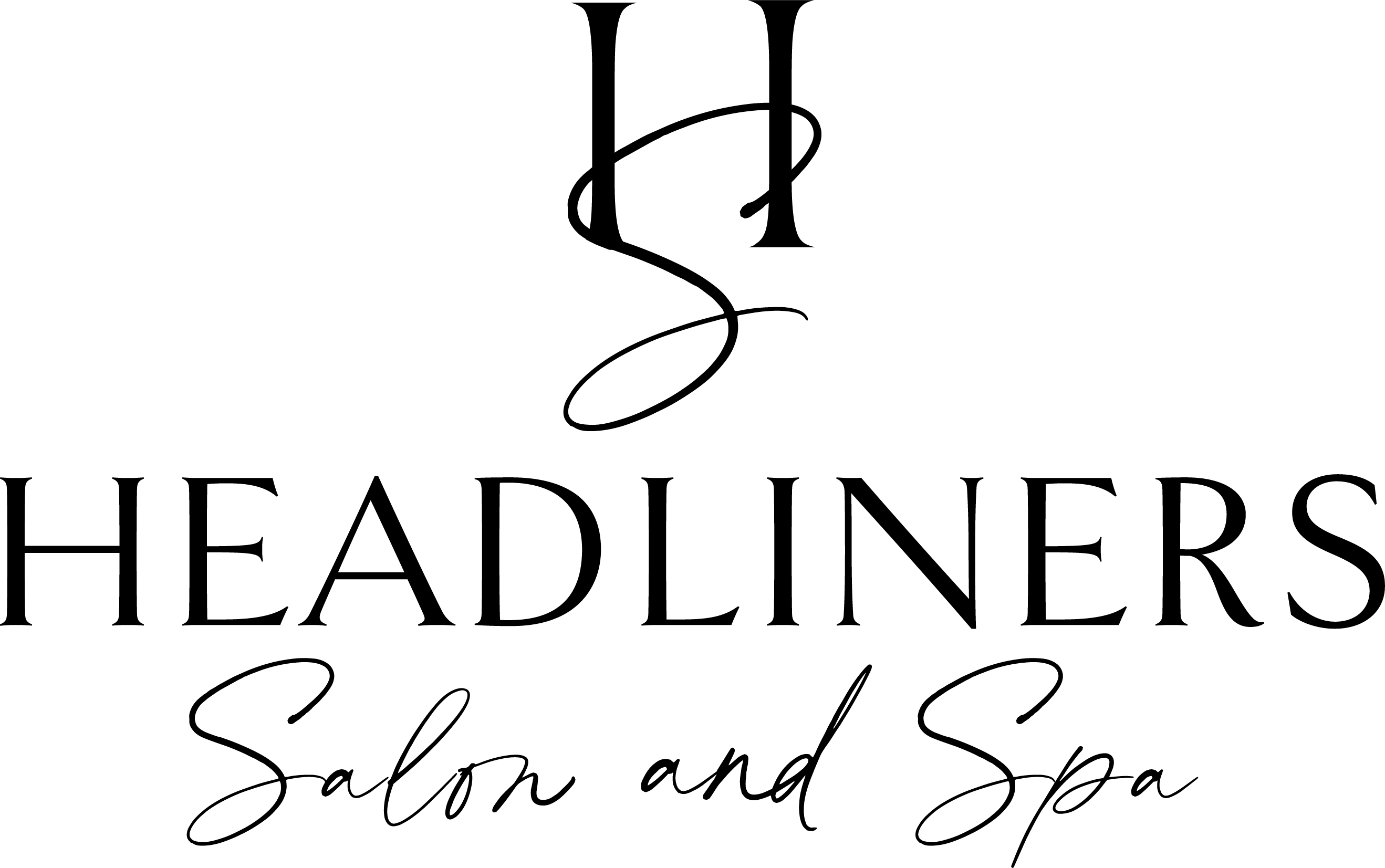 Headliners Salon & Spa logo