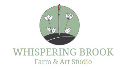 Whispering Brook Farm & Art Studio logo