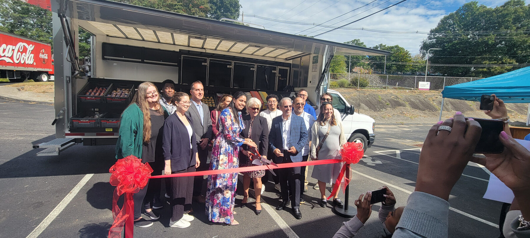 Access Mobile Food Truck ribbon cutting