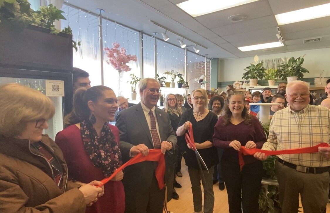 Floral & Gifts of OWC Too ribbon cutting
