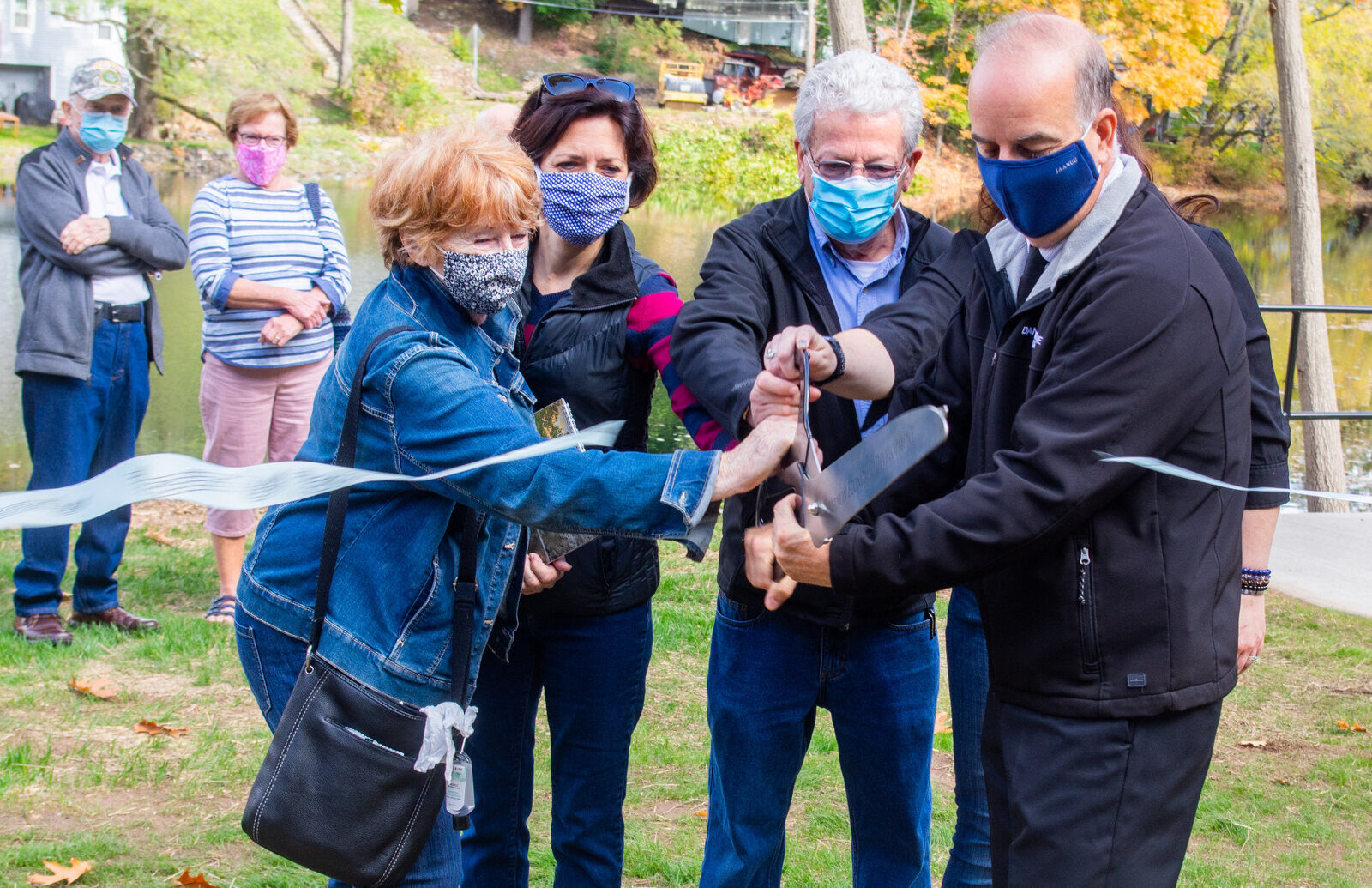 Gene Pitney Park ribbon cutting